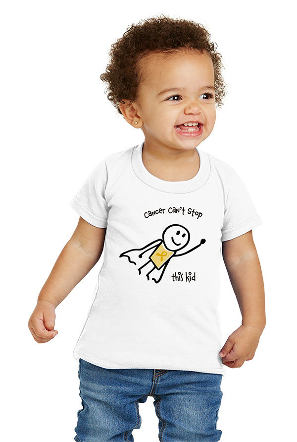 Kids Cancer Superhero T-shirt - Image 2