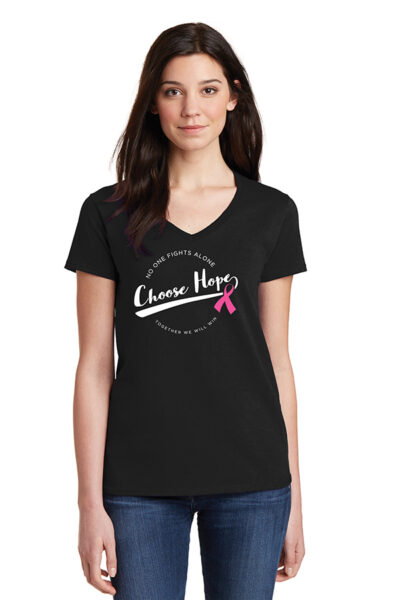 Ladies Choose Hope Cancer Support T-shirt