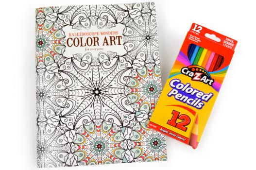 Colored Pencils with Adult Coloring book- Colored Pencils for