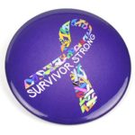 Survivor Strong Multicolored Button Image