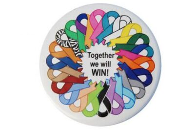 Together We Will Win® Button