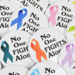 No One Fights Alone® Button Image