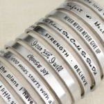 Inspirational Cuff Bracelet Image