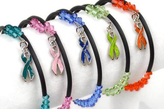 Breast cancer awareness bracelets – My Lovely Collection