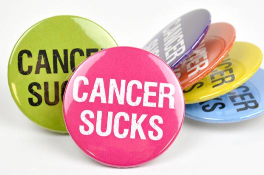 Cancer Sucks® Button