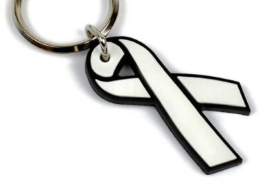 Lung Cancer Keychains & Lanyards