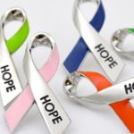 Hope for a Cure Ribbon Pin Image