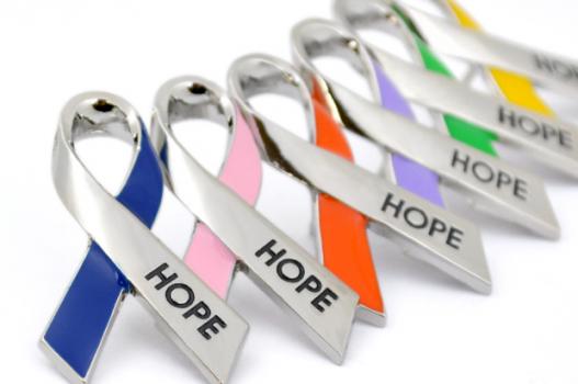 Hope for a Cure Ribbon Pin