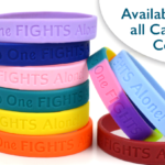 No One Fights Alone® Wristband Image