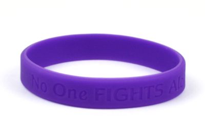 Pancreatic Cancer Wristbands & Rings