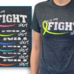 This is My Fight Ribbon T-shirt Image