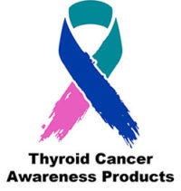 Thyroid Cancer Awareness Products Teal Pink Blue Choose Hope