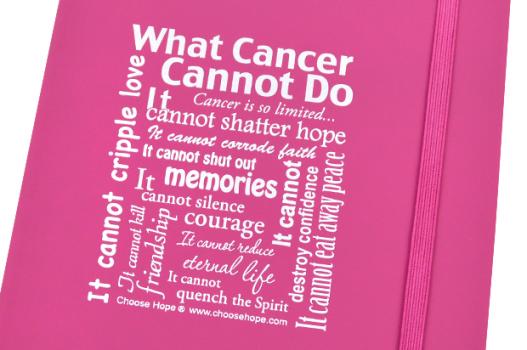 What Cancer Cannot Do Journal & Pen