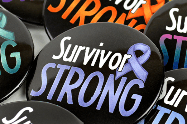 Cancer Survivor Button: Survivor Strong - Image 4