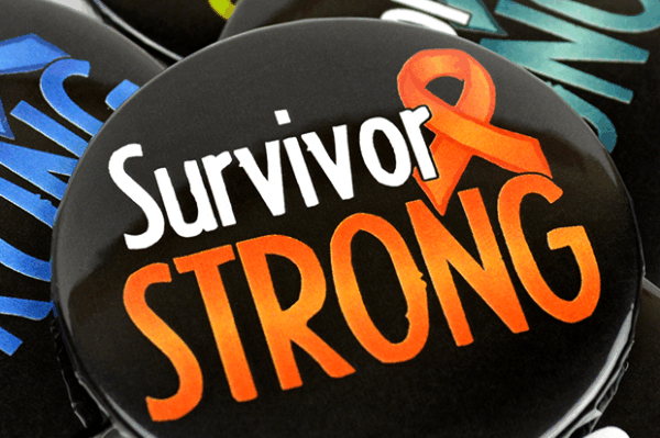 Cancer Survivor Button: Survivor Strong - Image 2