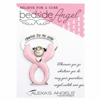 believe for a cure bedside angel in pink