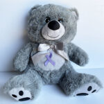 Paw Print Ribbon Bear Image