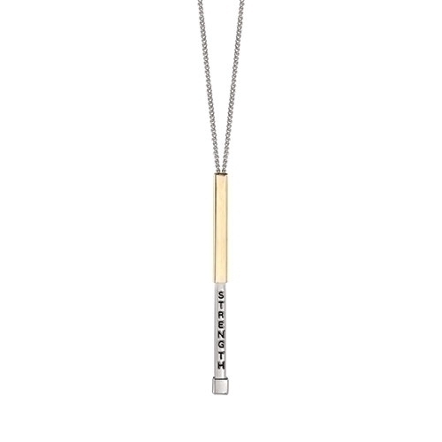 Gold Hidden Heart Necklace | Knight & Day | Carraig Donn