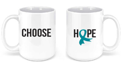 Ovarian Cancer Drinkware