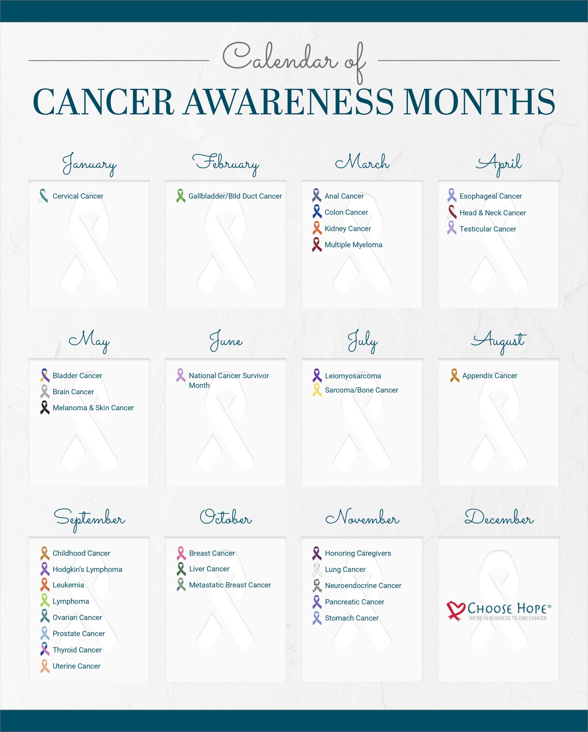 Monthly Awareness Calendar 2024 Alvina Nataline