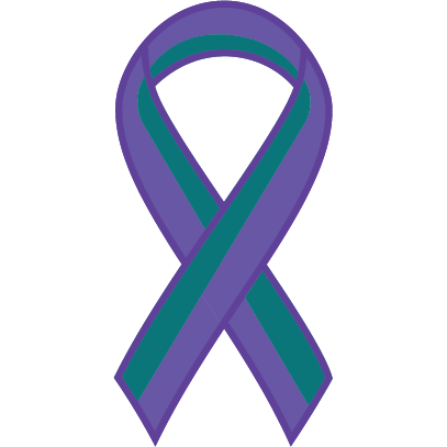 anal cancer support ribbon for march