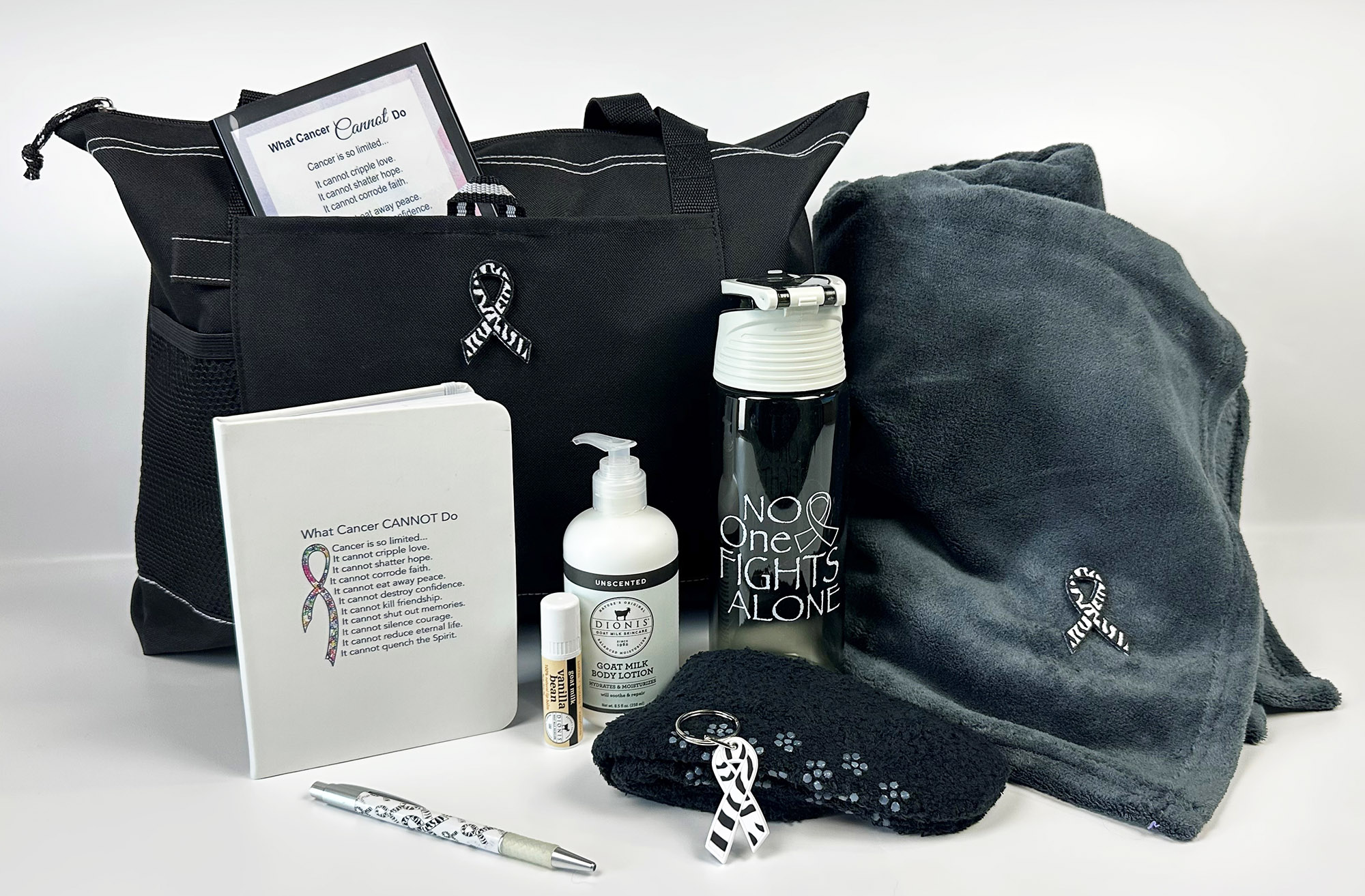 Encouragement In A Box-Stationery Set, Cancer Gift Box For Women