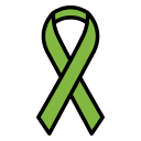 Lymphoma cancer ribbon