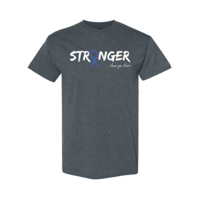 Survivor Strong Cancer Awareness T-shirt with Green and Purple ribbon color