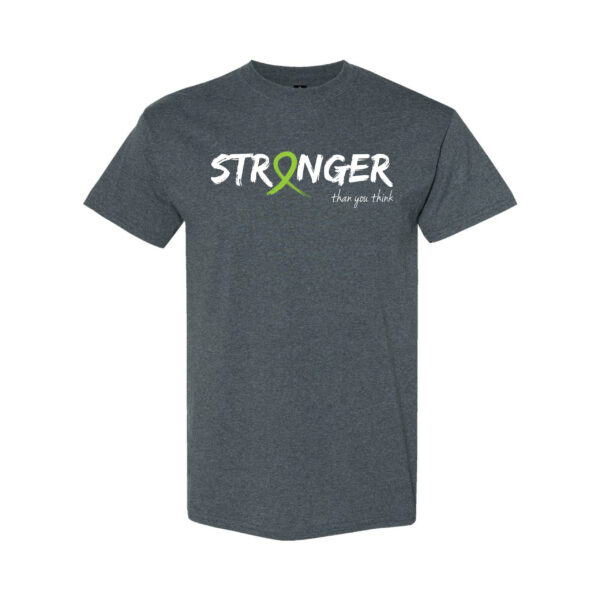Survivor Strong Cancer Awareness T-shirt with Lime ribbon color