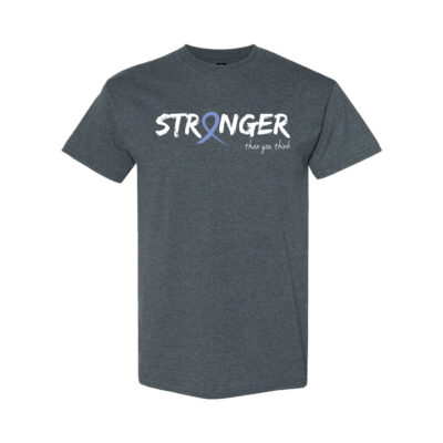 Survivor Strong Cancer Awareness T-shirt with Periwinkle ribbon color