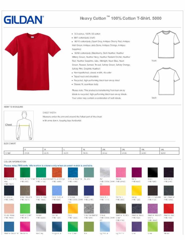 Firefighter Cancer Awareness T-shirt - Image 2