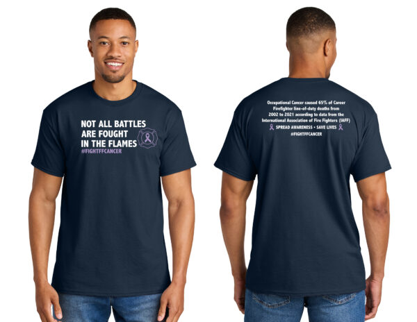 Firefighter Cancer Awareness T-shirt