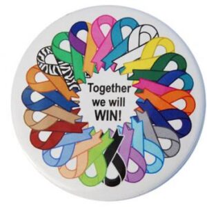 Together We Will Win® Button