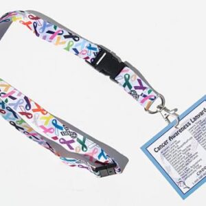 Cancer Awareness Lanyard