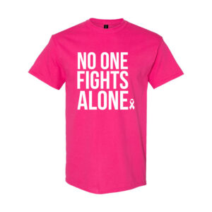 Breast Cancer Awareness T-Shirt: No One Fights Alone®