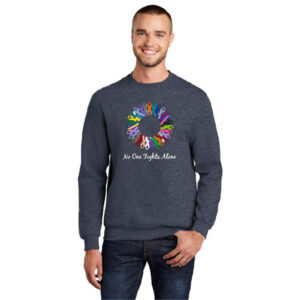 No One Fights Alone® Circle of Hope Crewneck Sweatshirt