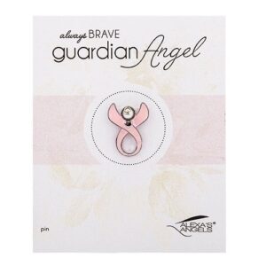 Guardian Angel Breast Cancer Pin