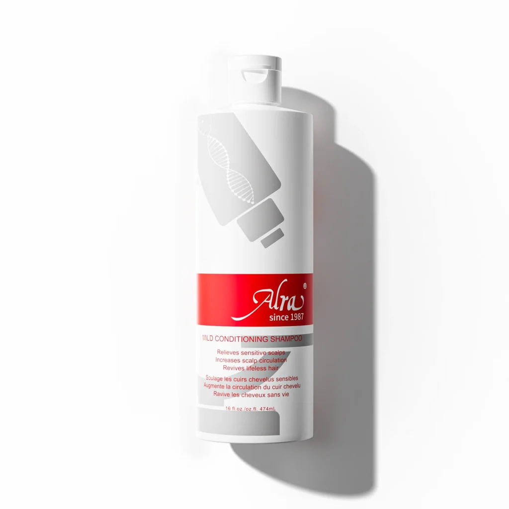 Picture of Alra Mild Conditioning Shampoo in a 16oz. bottle