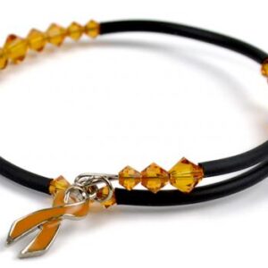 Cancer Awareness Wrap Bracelet