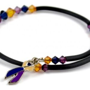 Cancer Awareness Wrap Bracelet