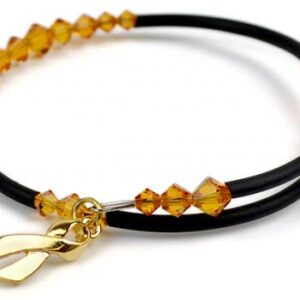 Cancer Awareness Wrap Bracelet