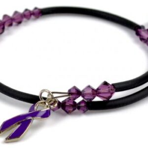 Cancer Awareness Wrap Bracelet