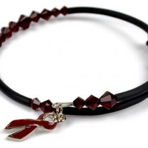 Cancer Awareness Wrap Bracelet
