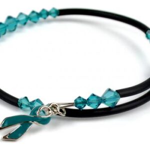 Cancer Awareness Wrap Bracelet