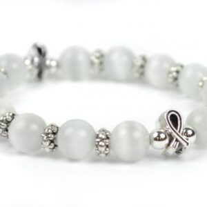 image showing our Embrace Hope Ribbon Bracelet in Periwinkle