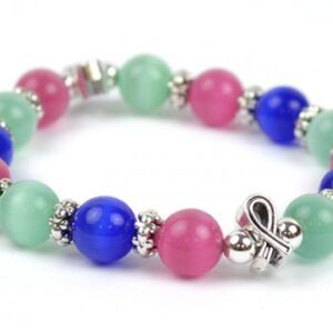 image showing our Embrace Hope Ribbon Bracelet in Periwinkle