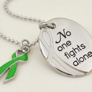 No One Fights Alone® Necklace w/ Ribbon Charm