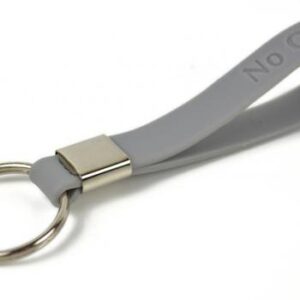 No One Fights Alone® Silicone Keychain