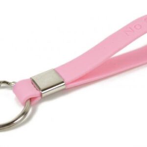 No One Fights Alone® Silicone Keychain