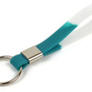 No One Fights Alone® Silicone Keychain